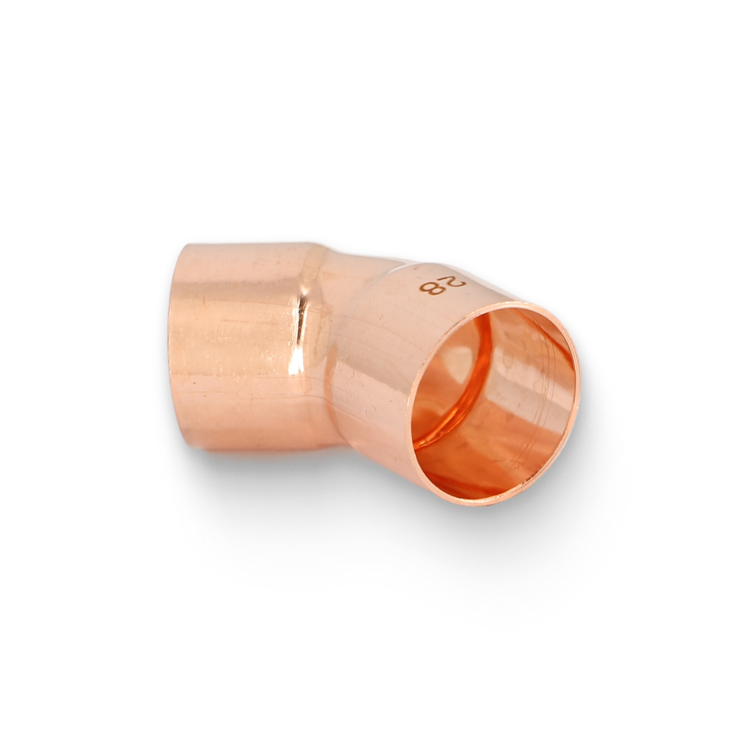 Угол пайка 28 45' двухраструбный (серия 95041)