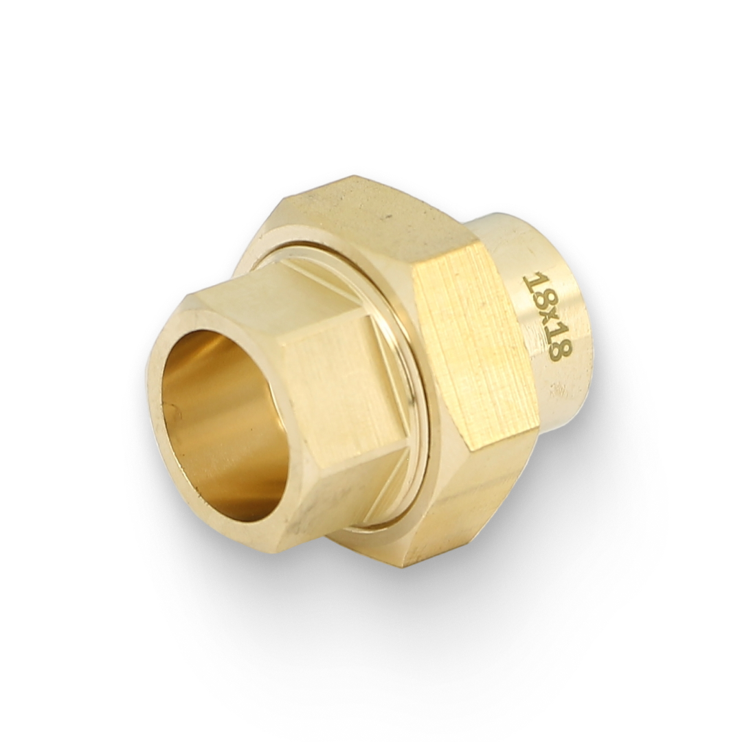 Разъемное соединение пайка 18 с плоской прокладкой (серия 94330)