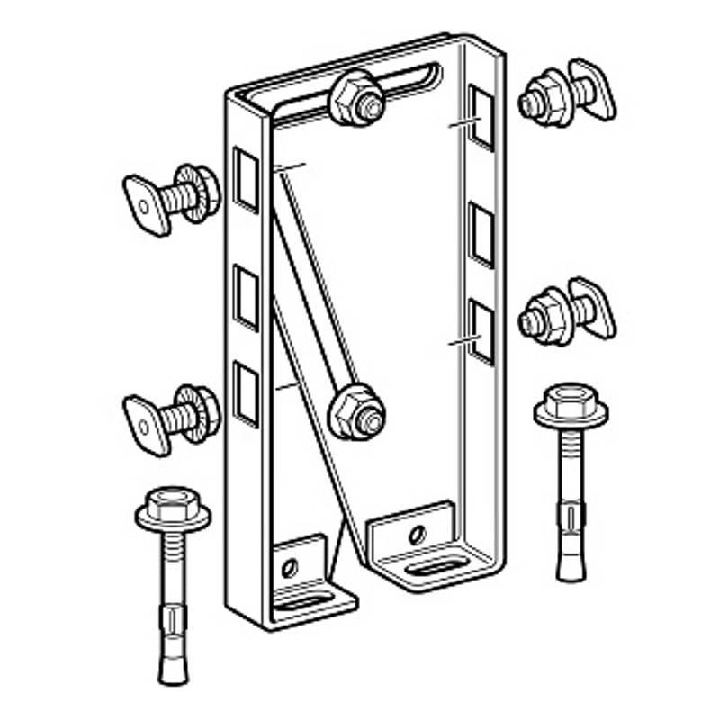 Набор монтажный Geberit GIS для свободностоящей перегородки 461.660.00.1