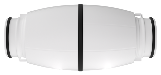 Вентилятор канальный шумоизолированный LAMPRECHT LS-125-V LS-125-V