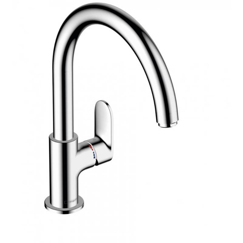 Смеситель для кухни Hansgrohe Vernis Blend 210 однорычажный с поворотным изливом хром 71870000
