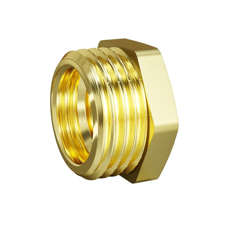 Футорка НВ 2 x 1 1/4 латунь