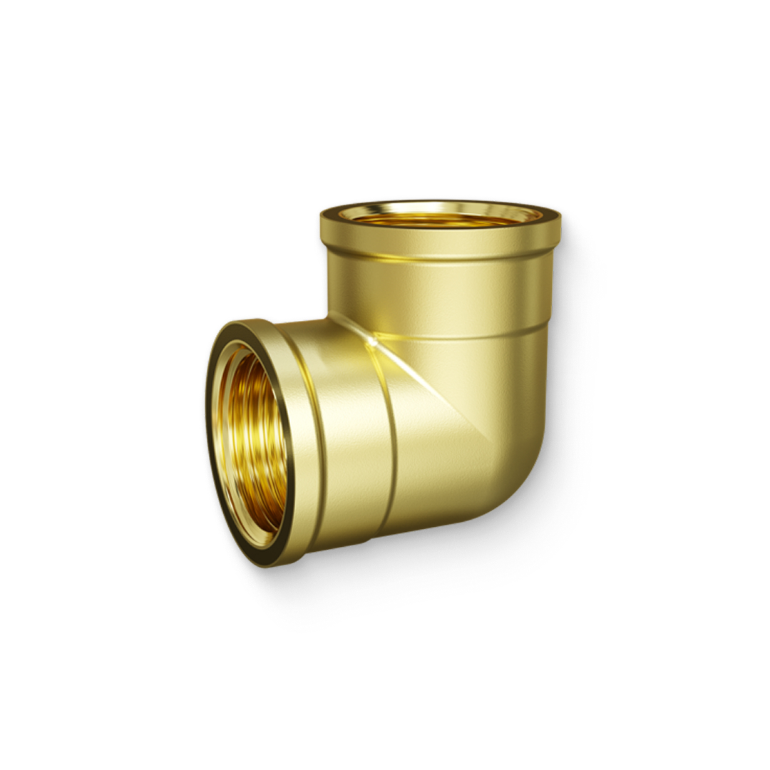 Угол 90 В 1/2 латунь