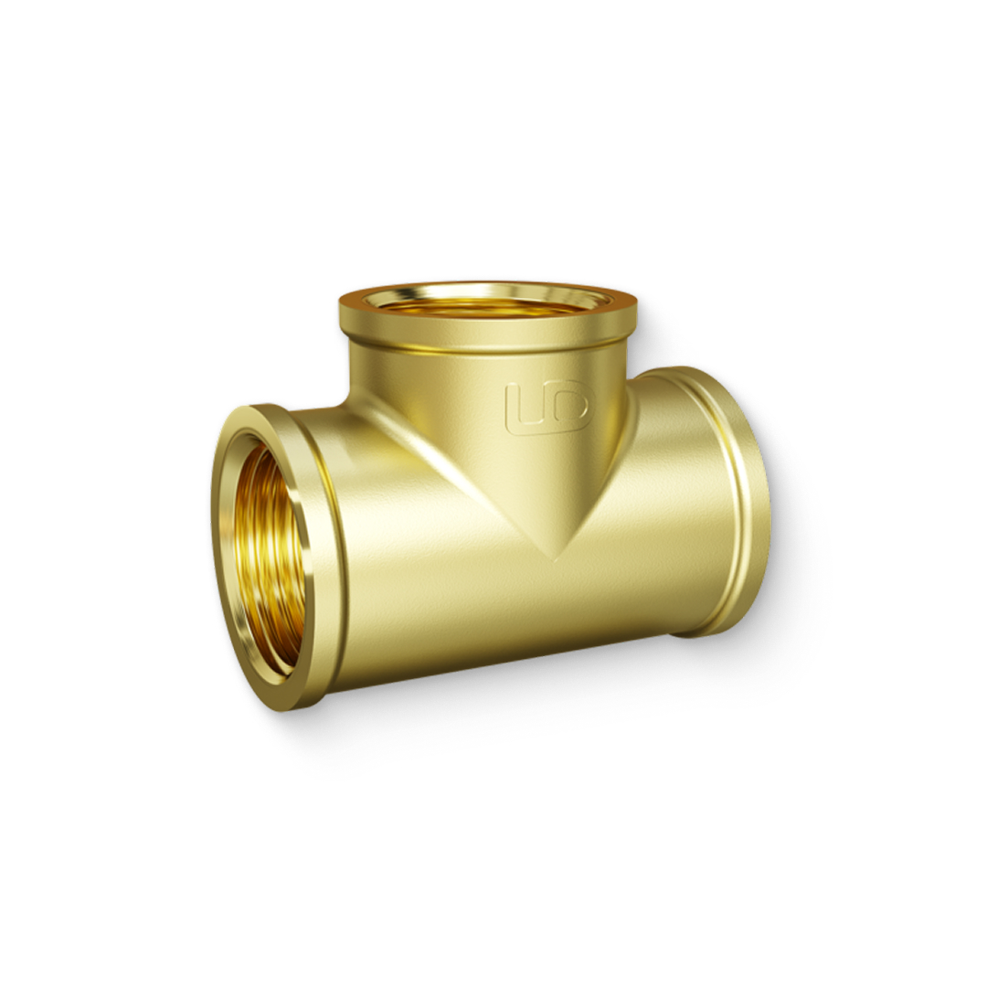 Тройник В 1/2 латунь