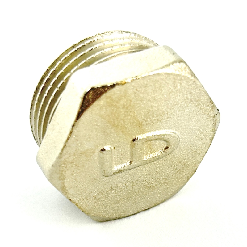 Заглушка Н 3/4 никелированная