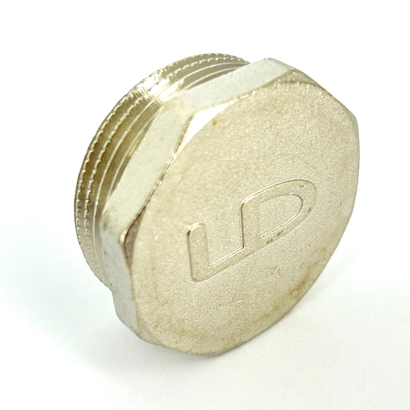 Заглушка Н 1 1/4 никелированная