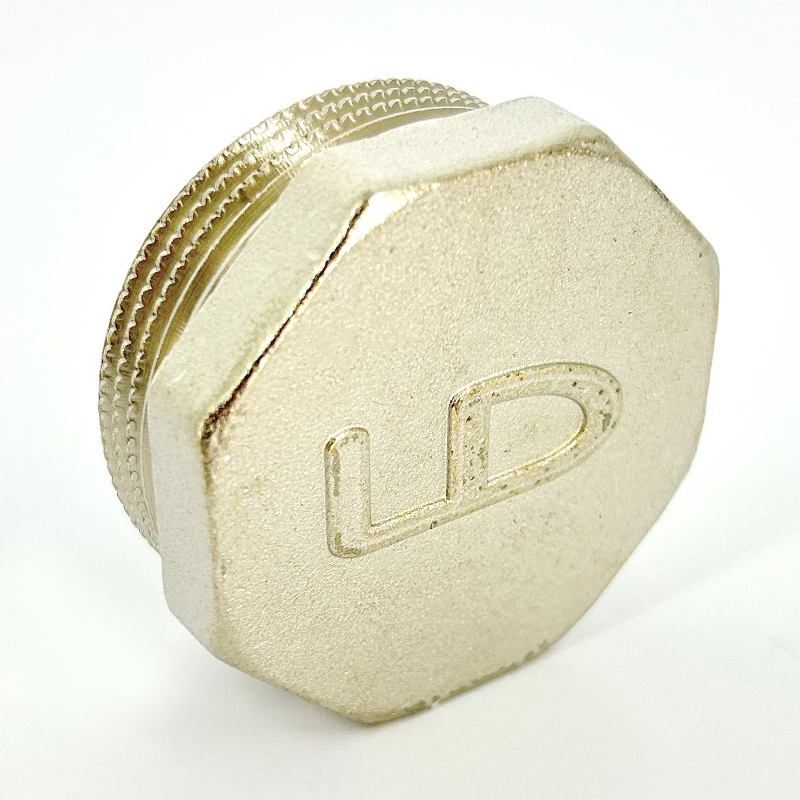 Заглушка Н 1 1/2 никелированная