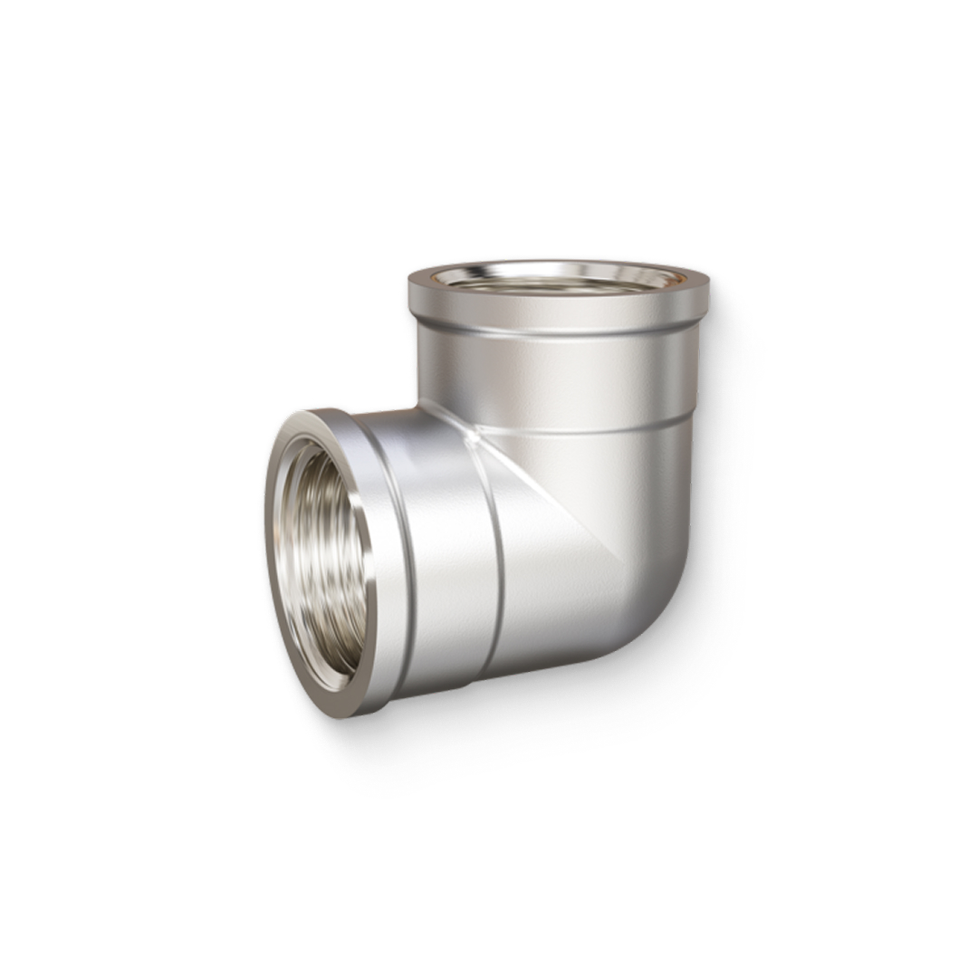 Угол 90 В 1/2 никелированный