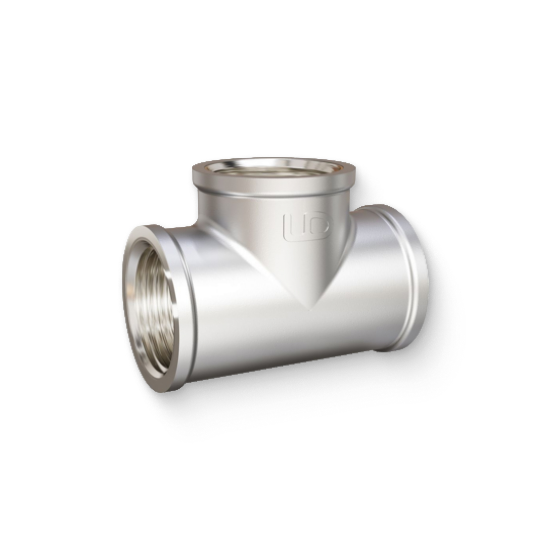 Тройник В 1/2 никелированный