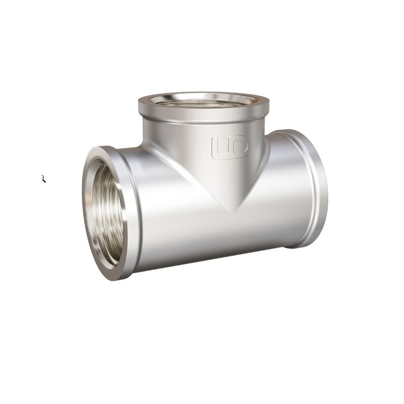 Тройник В 2 никелированный