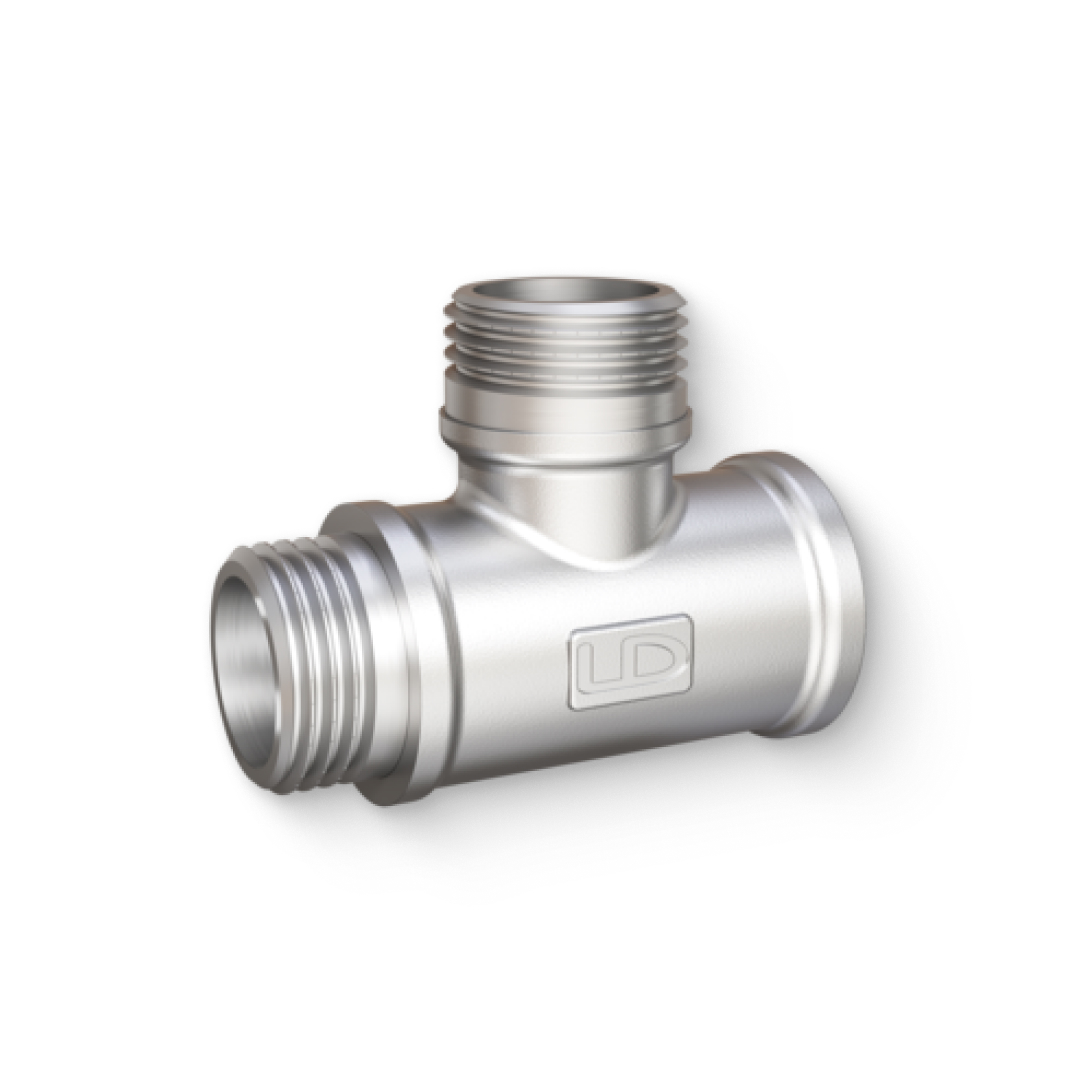 Тройник MasterProf ВНН 1/2 никелированный 507840