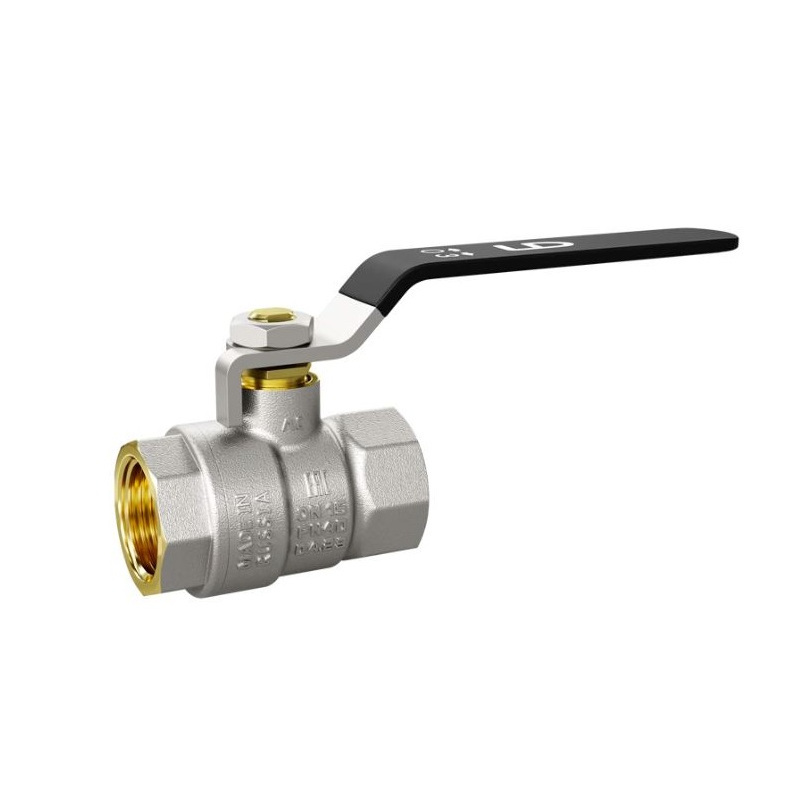 Кран шаровой Pride ВВ 1 47.25.В-В.Р латунь рычаг стальной