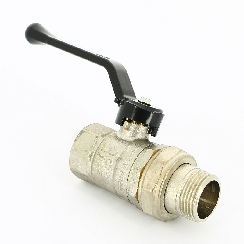 Кран НВ 1 с разъемным соединением Pride, стандартный проход, ручка