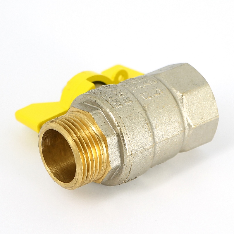 Кран НВ 3/4 газовый Pride, стандартный проход, бабочка