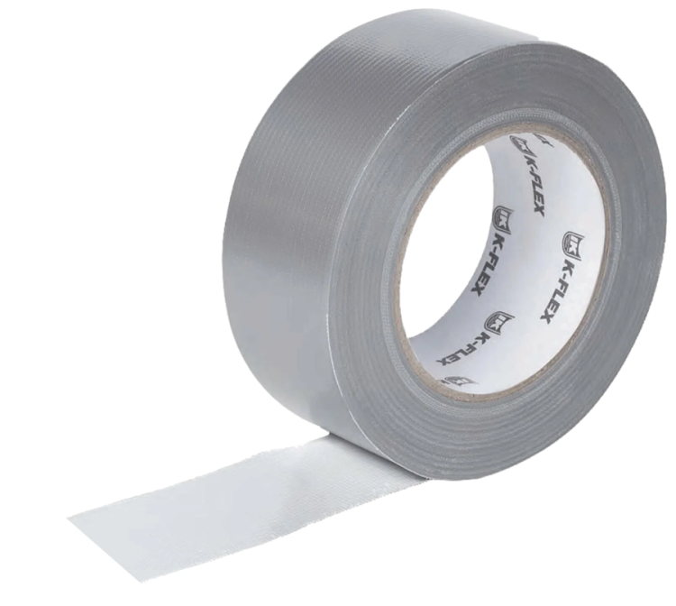 Лента армированная K-FLEX DUCT 1604H 48 мм x 50 м серая 85NDAL48050164S