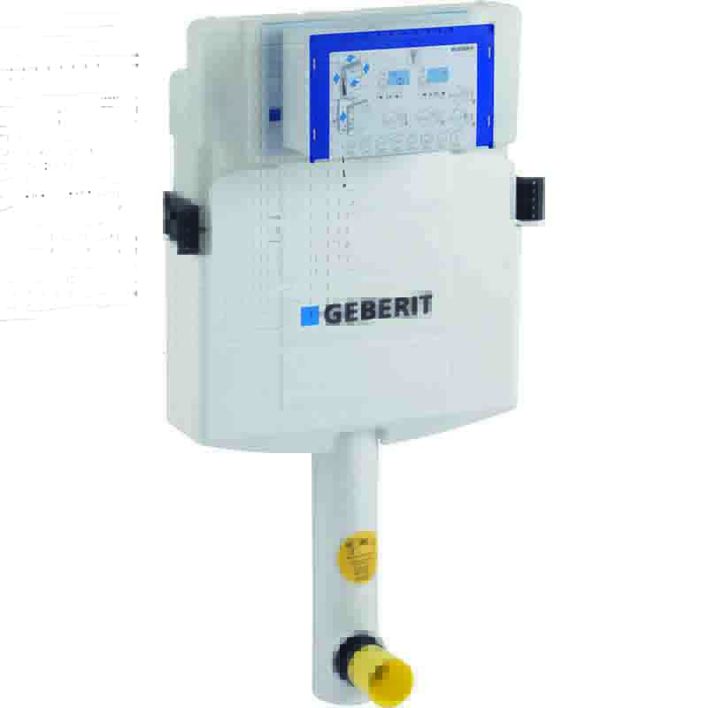 Система инсталляции для унитаза Geberit Duofix 112 см с бачком Delta 12 см и клавишей Delta21 хром 458.124.21.1