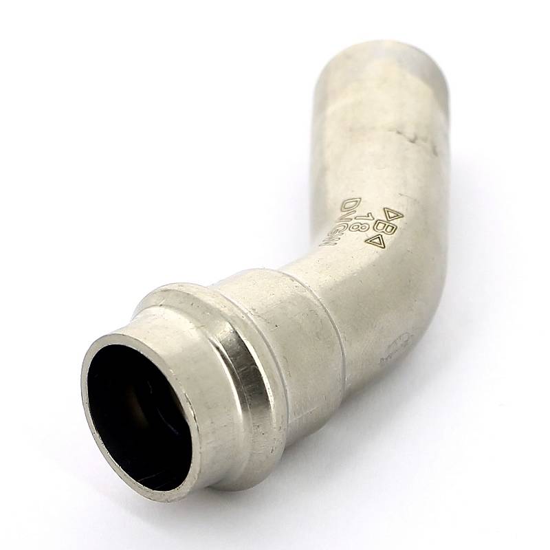 Угол-вставка пресс 45° IBP >B< Press Inox 18 мм PS5001 0180000