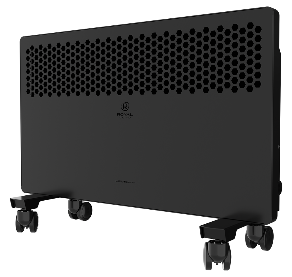 Конвектор электрический Royal Clima LUMINO Meccanico 1500 Вт черный REC-LUB1500M