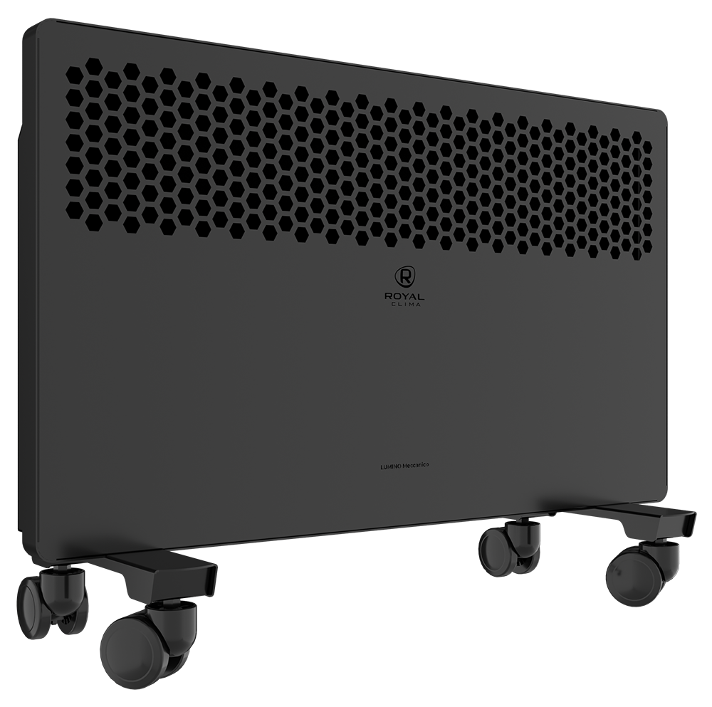 Конвектор электрический Royal Clima LUMINO Meccanico 1000 Вт черный REC-LUB1000M