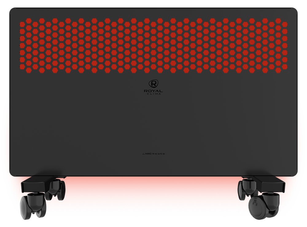 Конвектор электрический Royal Clima LUMINO Meccanico 1500 Вт черный REC-LUB1500M