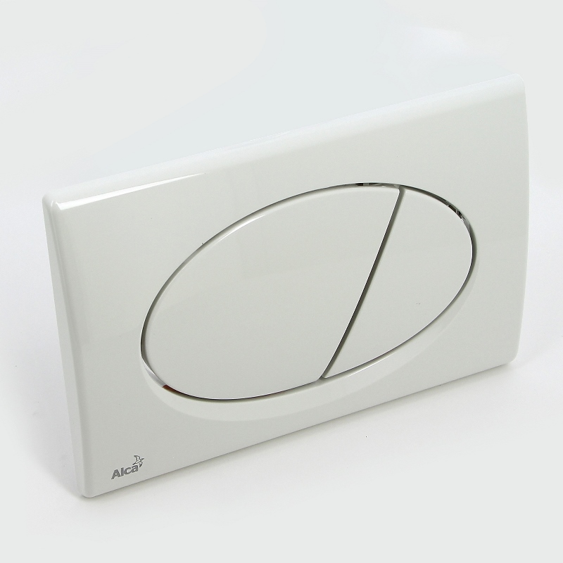 Кнопка смыва М270, пластик, белая