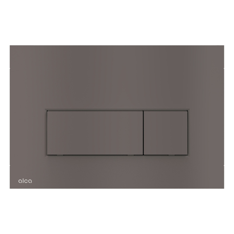 Клавиша управления Alcaplast M57-GM-M для систем инсталляции матовая вороненая сталь M57-GM-M