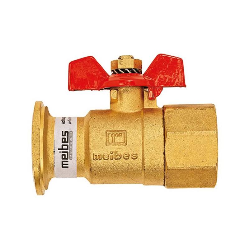 Кран с фланцем с обр клапаном и возд 1