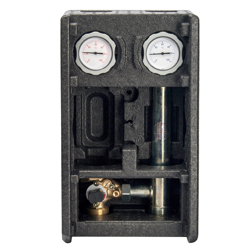 Насосная группа DN25, с 3-х ход. cмес. V-MK, с сервоприводом, без насоса, ПК 8+