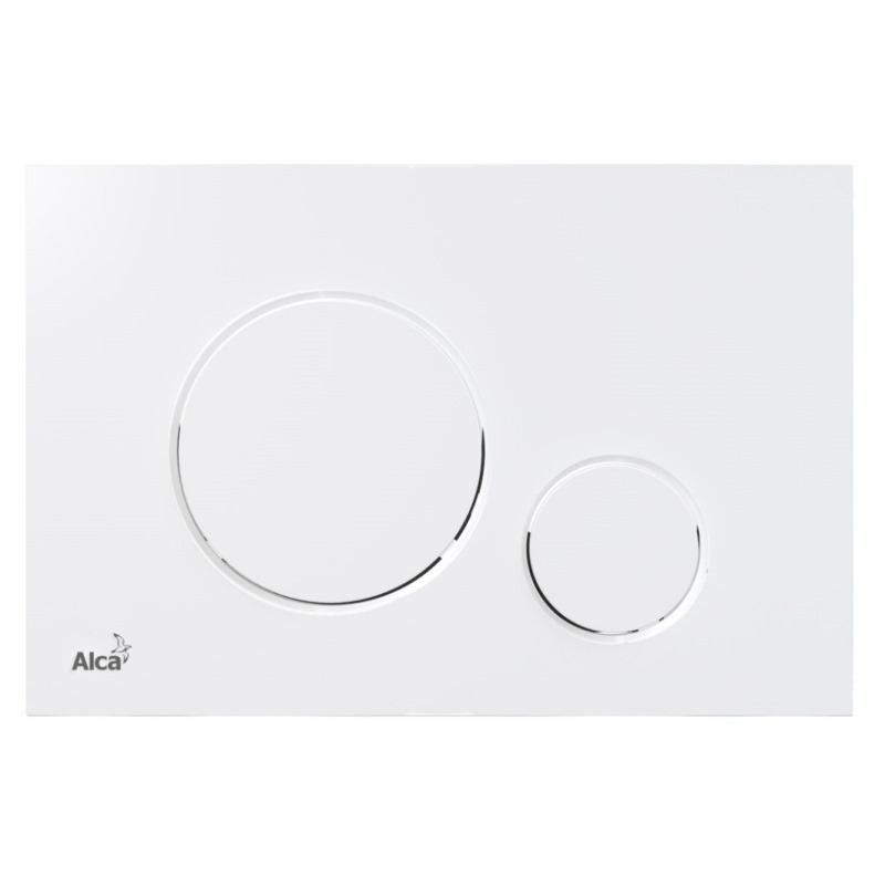 Кнопка смыва M670, пластик, белая