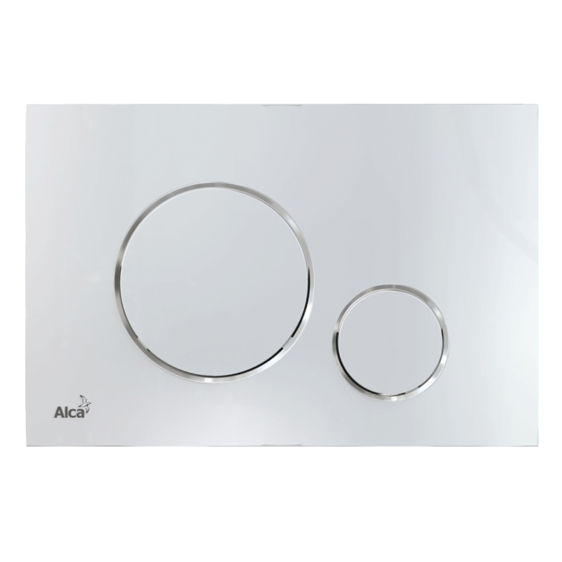 Кнопка смыва M671, пластик, хром