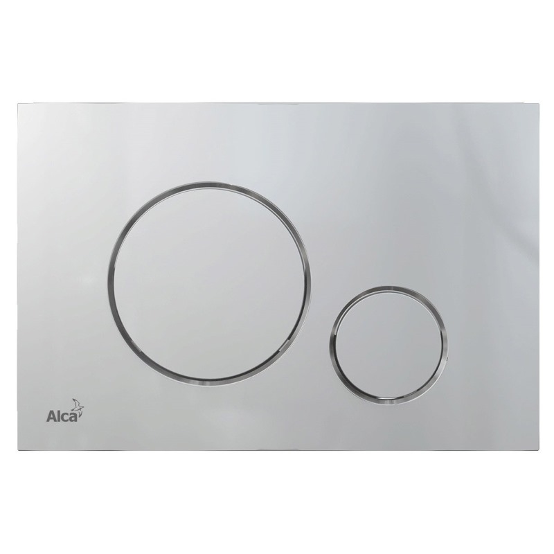 Кнопка смыва M672, пластик, матовый хром