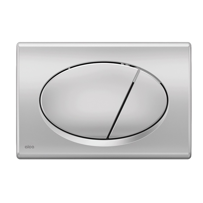 Кнопка смыва M72, пластик, матовый xром