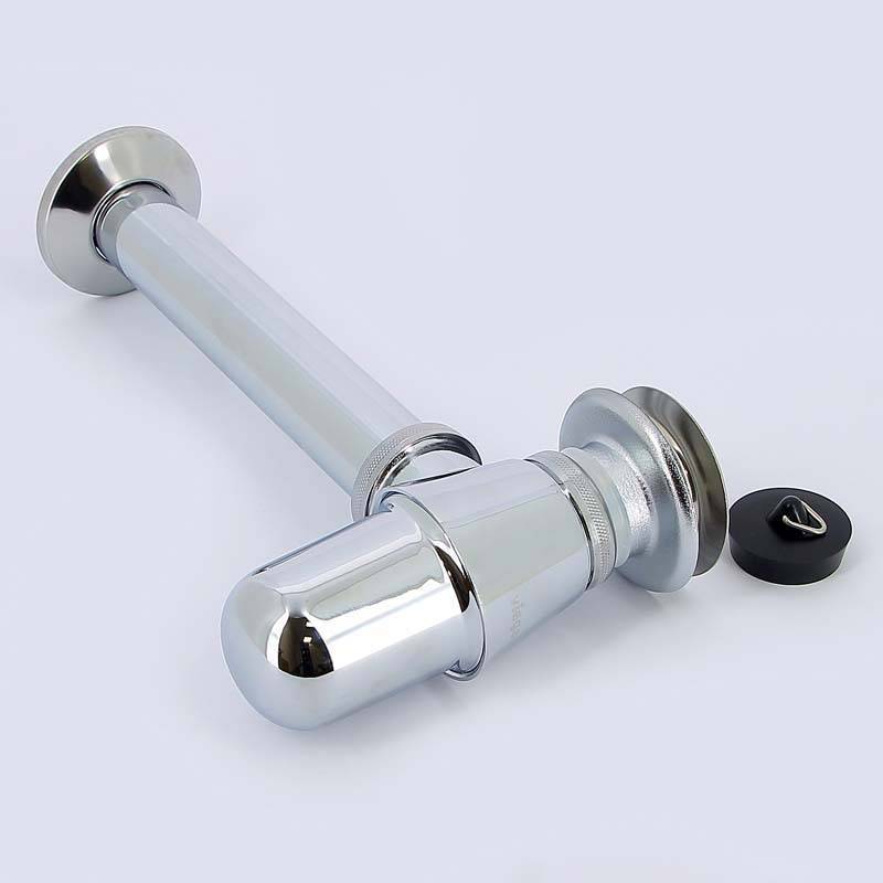 Сифон бутылочный Viega 5754 1 1/4х32 мм с универсальным отводом и пробкой хромированный 102845