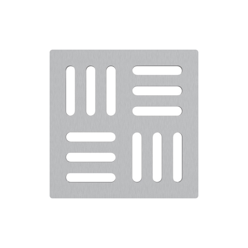 Решетка для cливных трапов 102 x102 мм, нерж.сталь