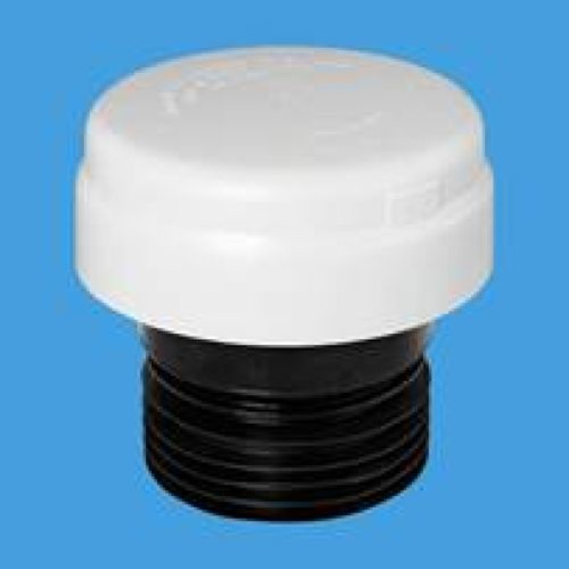 Клапан вентиляционный (аэратор) McAlpine УФ-стойкий для канализации с подпружиненной мембраной 506214