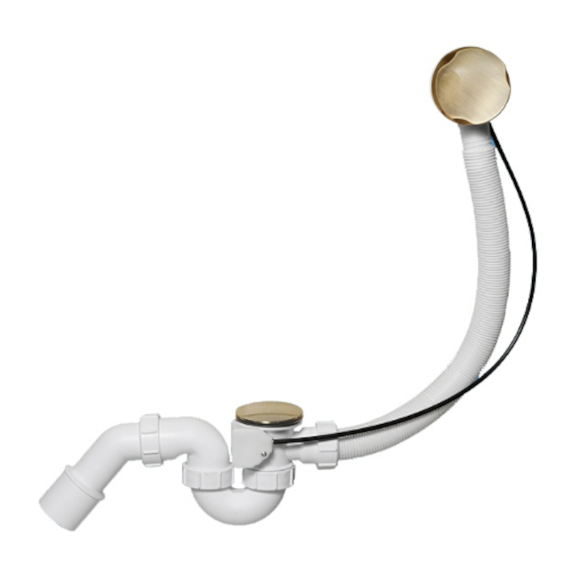 Сифон для ванны McAlpine MRB11 полуавтомат 1 1/2 х 40 мм латунь MRB11