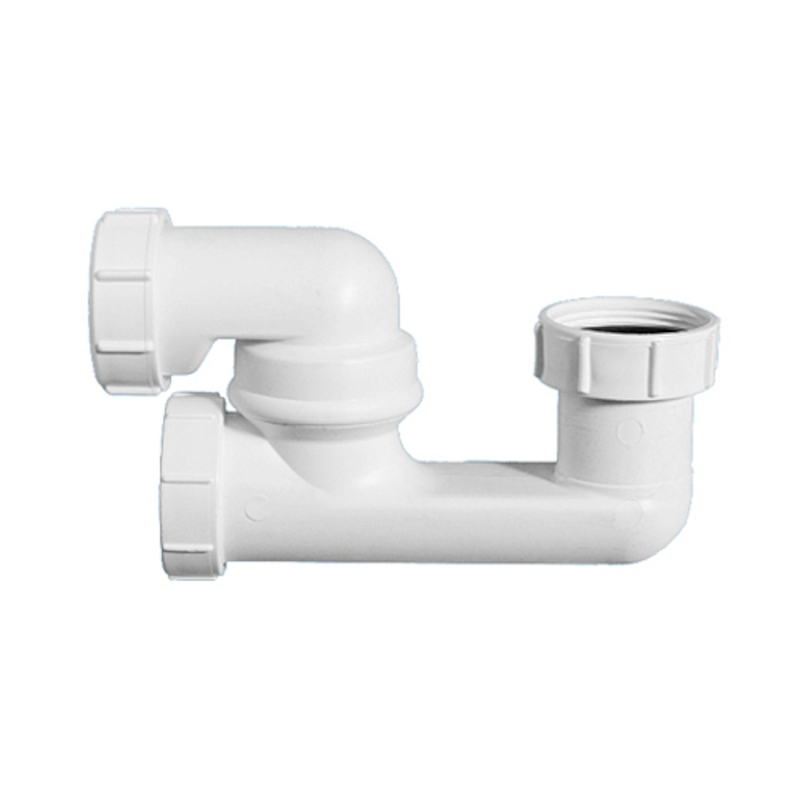 Сифон трубный P/S-образный 1 1/2 х 40 мм для разрыва потока с приемной воронкой, выход 40/50 мм ком