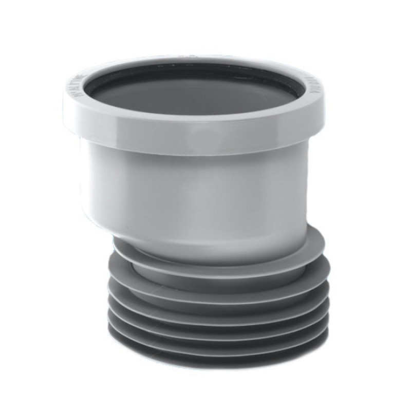 Муфта L=134 мм с прокладкой 13,5 мм смещ, вход 110 мм под раструб. соед., вых. внутрь 110 мм