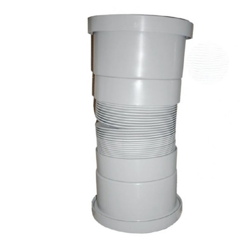 Муфта L=260-390 мм гофрированная вход 90 мм, выход 110 мм под раструбное соединение