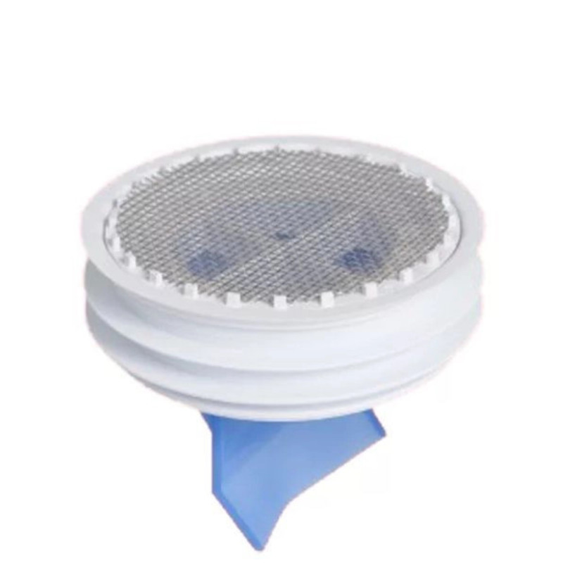 Манжета 110 мм сливная, сухой затвор с фильтрующей сеткой