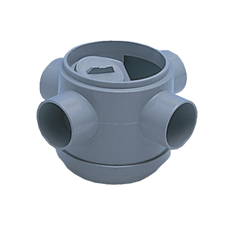 Трап Pestan Confluo H130 мм без решетки 3 входа 1 выход 50 мм клеевое соединение 507699