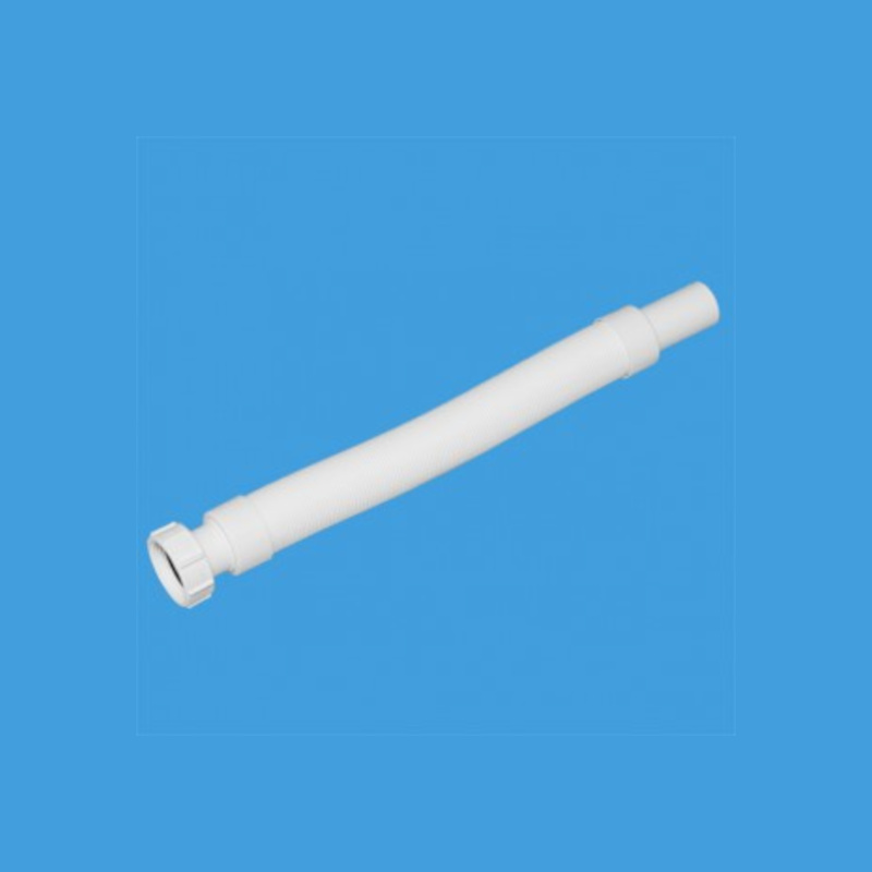 Труба гофрированная L=410-1000 мм, 40 мм, вход 1 1/4, выход 32 мм