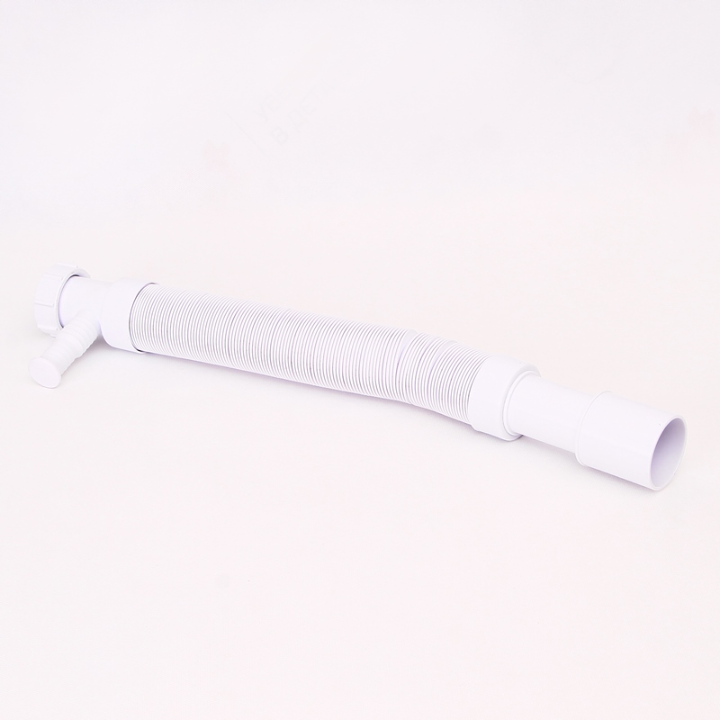 Труба гофрированная MasterProf 1 1/2х40/50 мм L=460-1000 мм с отводом для слива 508689