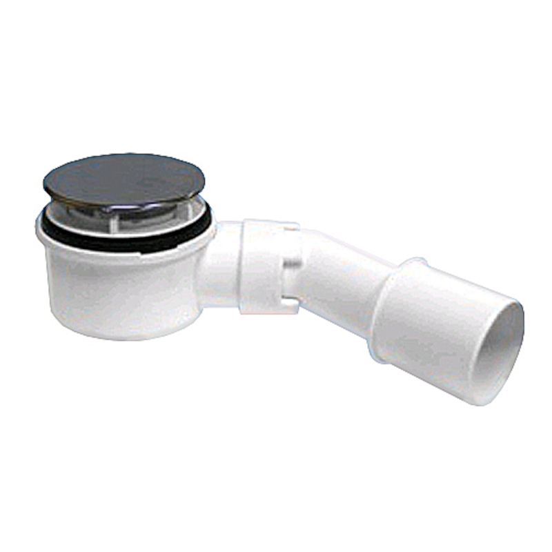 Сифон для душевого поддона Acaplast бутылочный нержавеющая сталь H50 мм D85 мм 507454