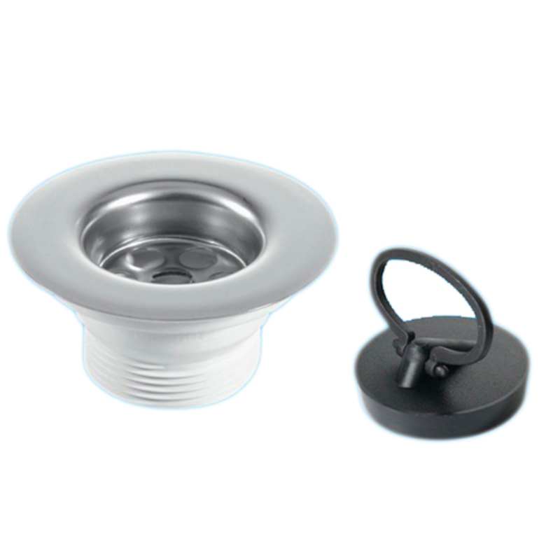 Выпуск Mecalit с пробкой 1 1/2 H 37 мм D 85 мм 505902