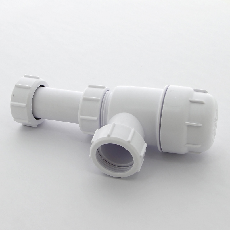 Сифон бутылочный 1 1/4 x 32 мм без вып., выход 32 мм компрес.