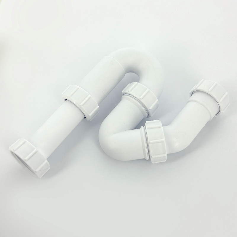 Сифон трубный P/S-образный 1 1/4 х 32 мм, выход 32 мм компрес.