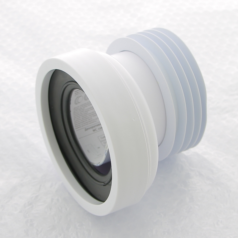 Труба фановая Acaplast L=120 мм с манжетой и смещением 20 мм 97-107/110 мм 508948