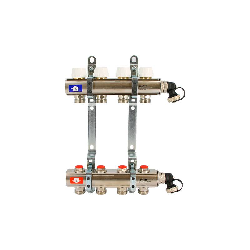 Коллекторная группа Watts HKV/T с расходомерами 1x3/4 EK 9 выходов 10004203