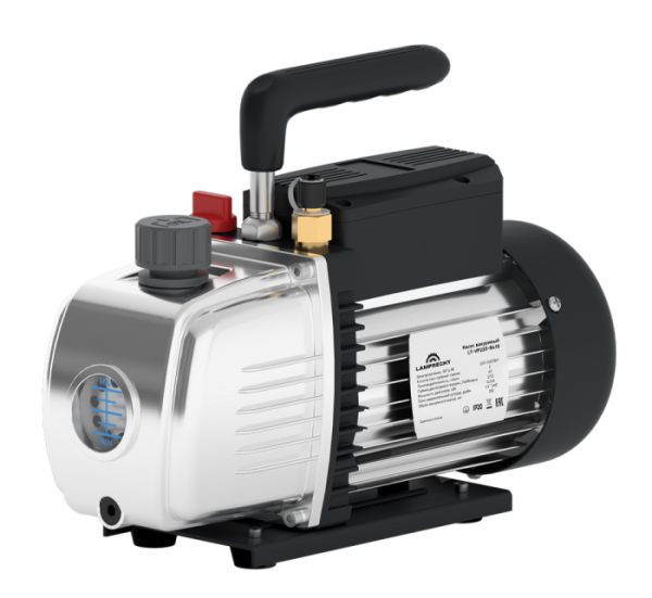 Насос вакуумный двухступенчатый Lamprecht LT-VP220-R410 60 л/мин LT-VP220-R410